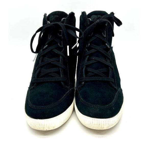 Sorel Out N About Slip On Wedge Women's Size 10.5 Black GUC - Picture 2 of 14